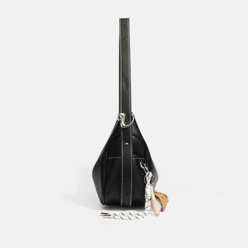 Minimal Curve Hobo Handbag