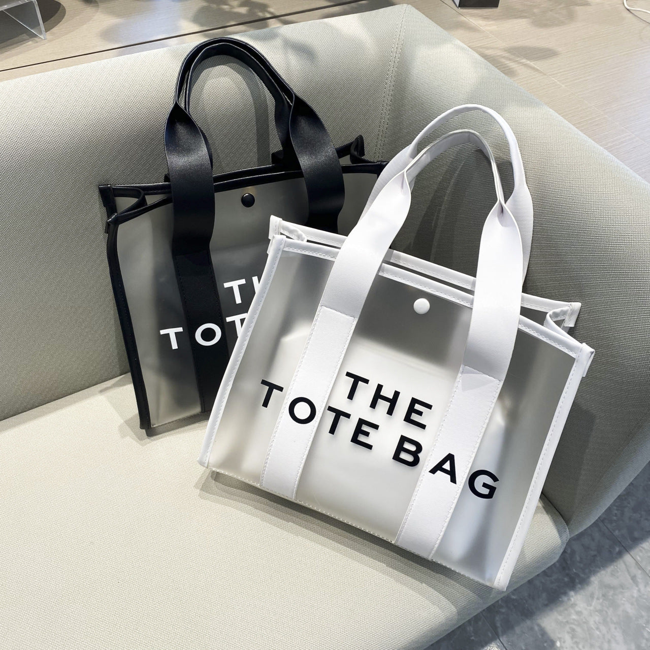 Clear Elegance Tote