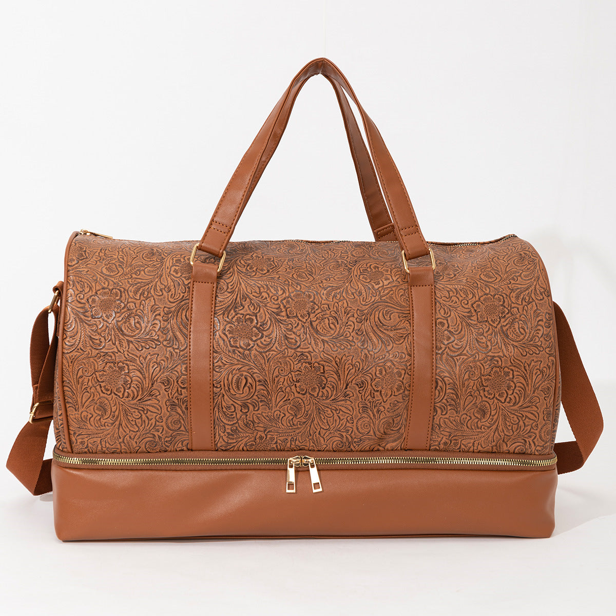 EverTrail Unisex Printed PU Duffle Bag