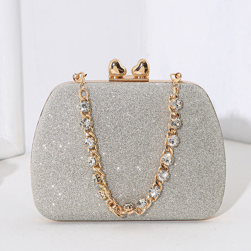 Radiant Rhinestone Clutch