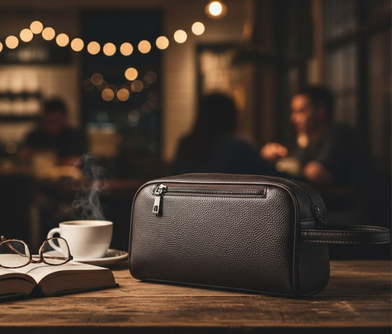 Wrist carry Biometric Fingerprint Lock Wallet