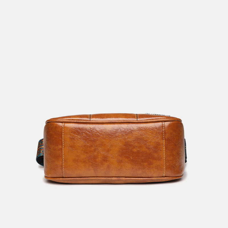 Barrel Wax Trend Crossbody Bag