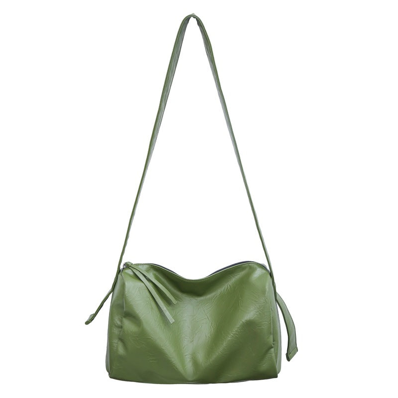 Retro Chic Cylinder Shoulder Bag