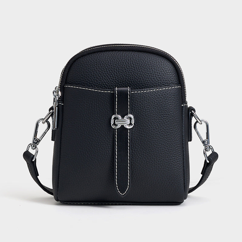 Elegance Mini Genuine Leather Crossbody Bag