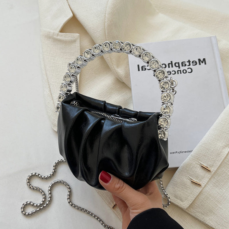 Luxury Embellished Cloud Mini Bag