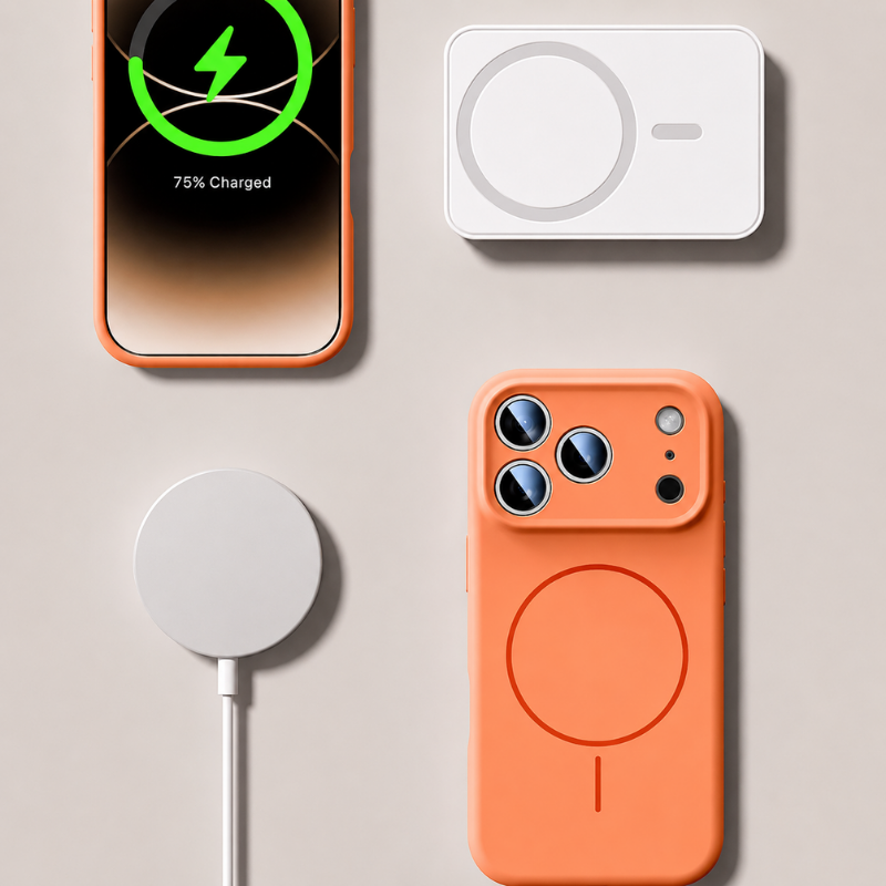 Soft-Touch Anti-Fall Phone Case