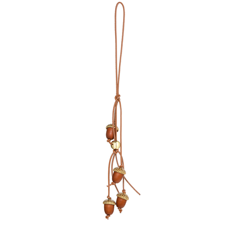 Autumn Hazelnut Luxe Bag Charm