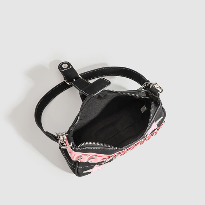 Starlet Chain Baguette Bag