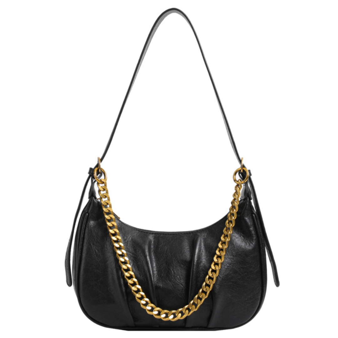 Luxe Ligne Design Texture Shoulder Bag