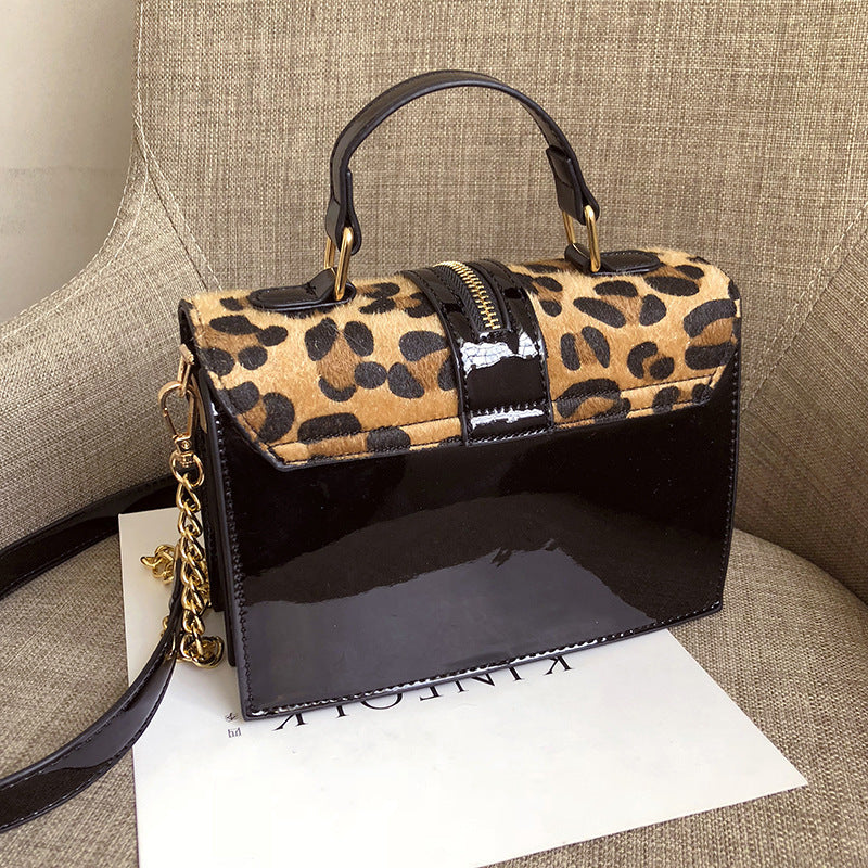 Leopard Print Small Flap Women Bags