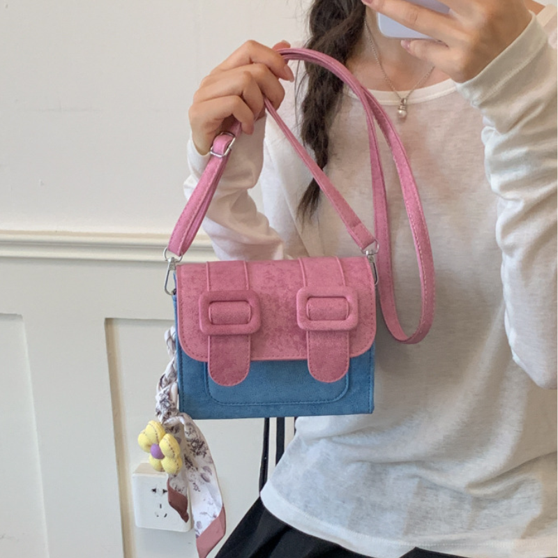 Colorblock Square Women’s Shoulder Bag