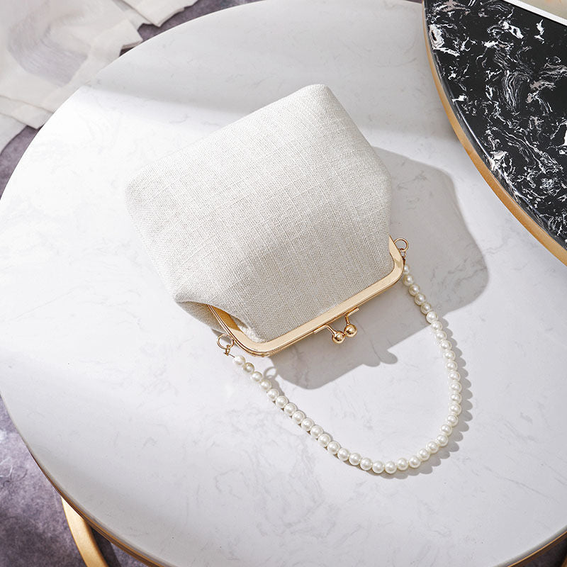 Clip Shoulder Clutch Bag