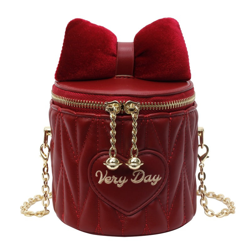 Bow Bliss Mini Bucket Bag