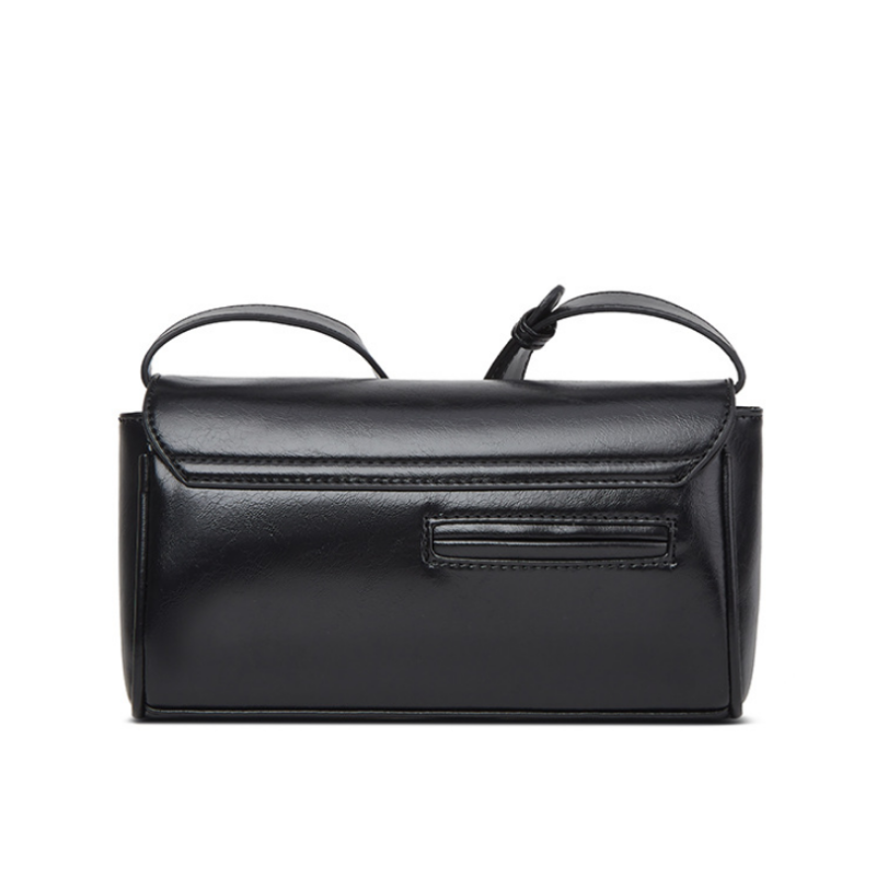 Oil-Waxed Leather Crossbody Bag