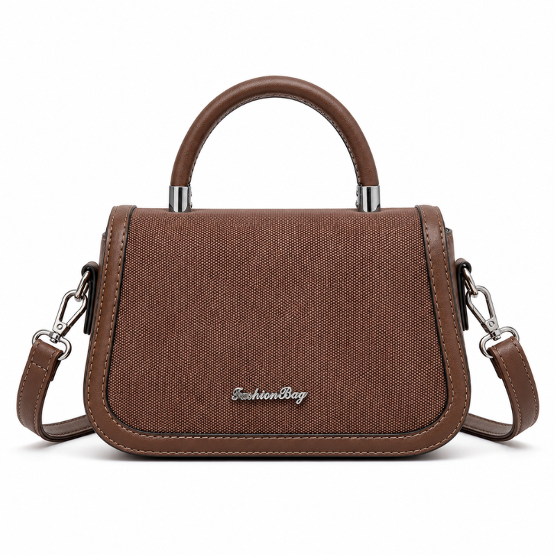 Retro Mini Structured Square Handbag