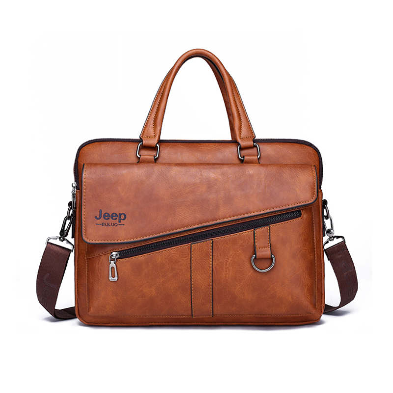 Urban Pro Leather Laptop Bag
