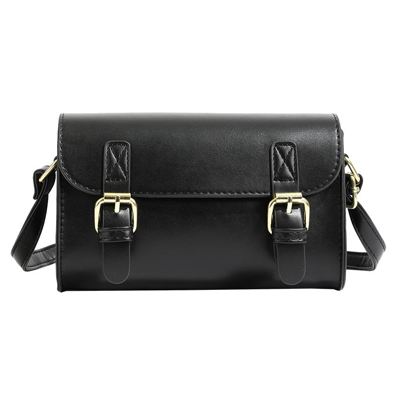 Commuting Diagonal Square Crossbody Bag