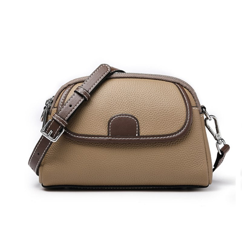 Luxe Crossbody Cowhide Mobile Bag