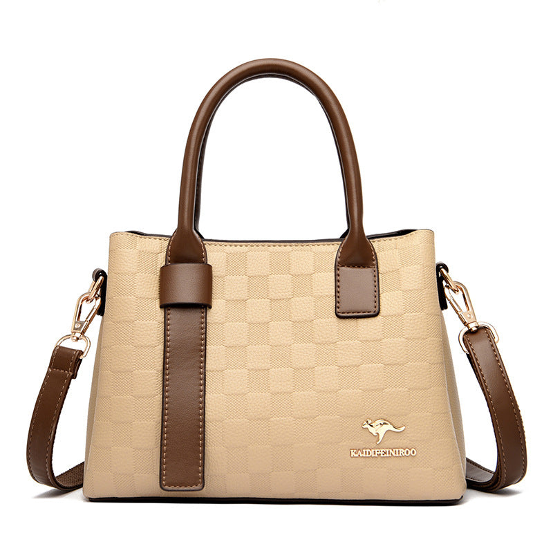 Classic Grid Handbag