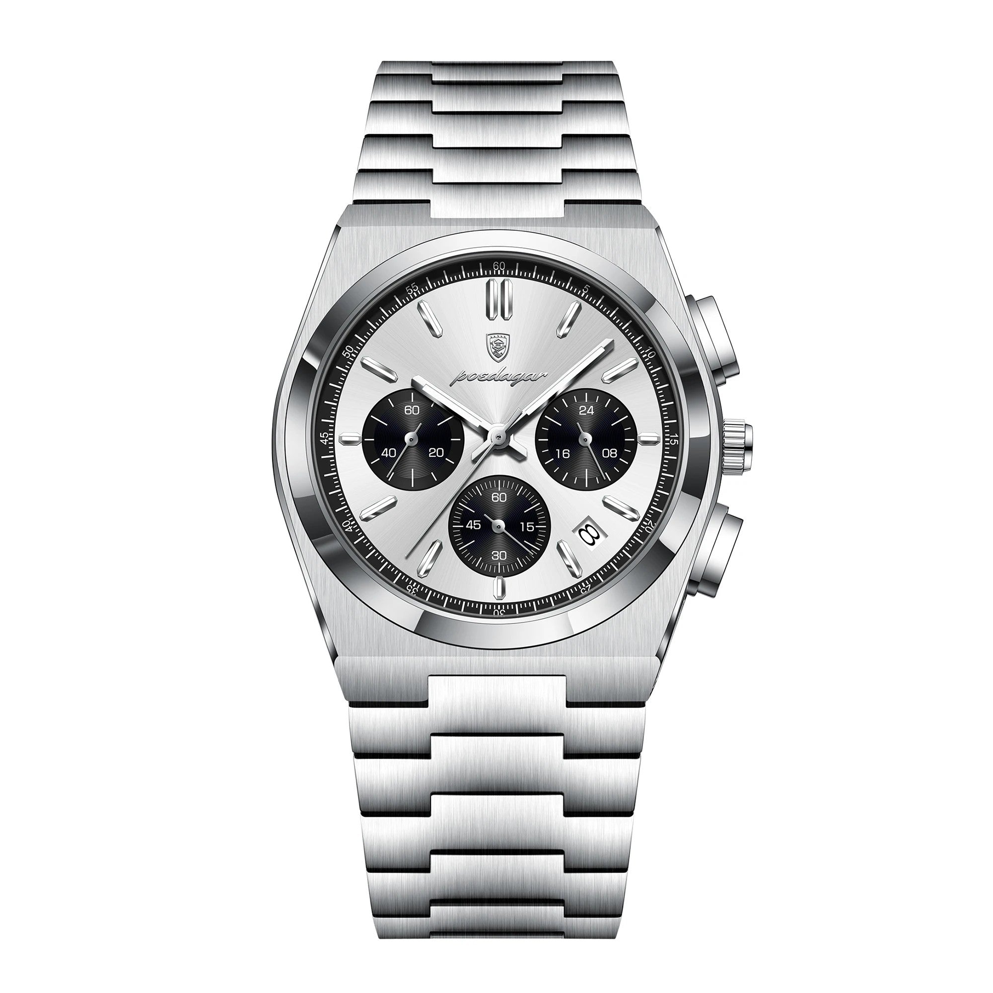 Multifunctional Waterproof Luminous Quartz Watch For Men