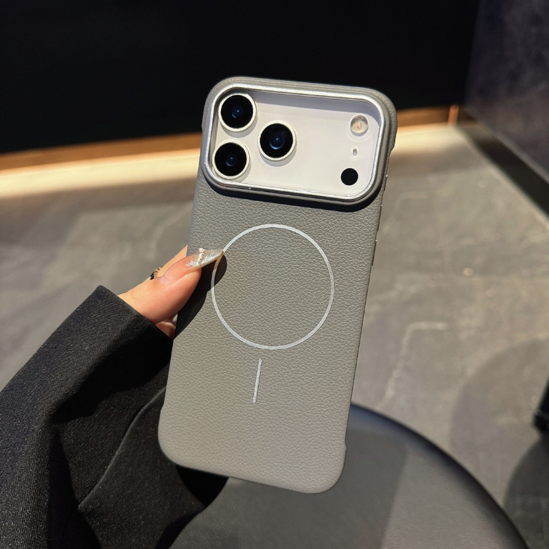 Lunex Ultra-Thin Leather Magnetic iPhone Case