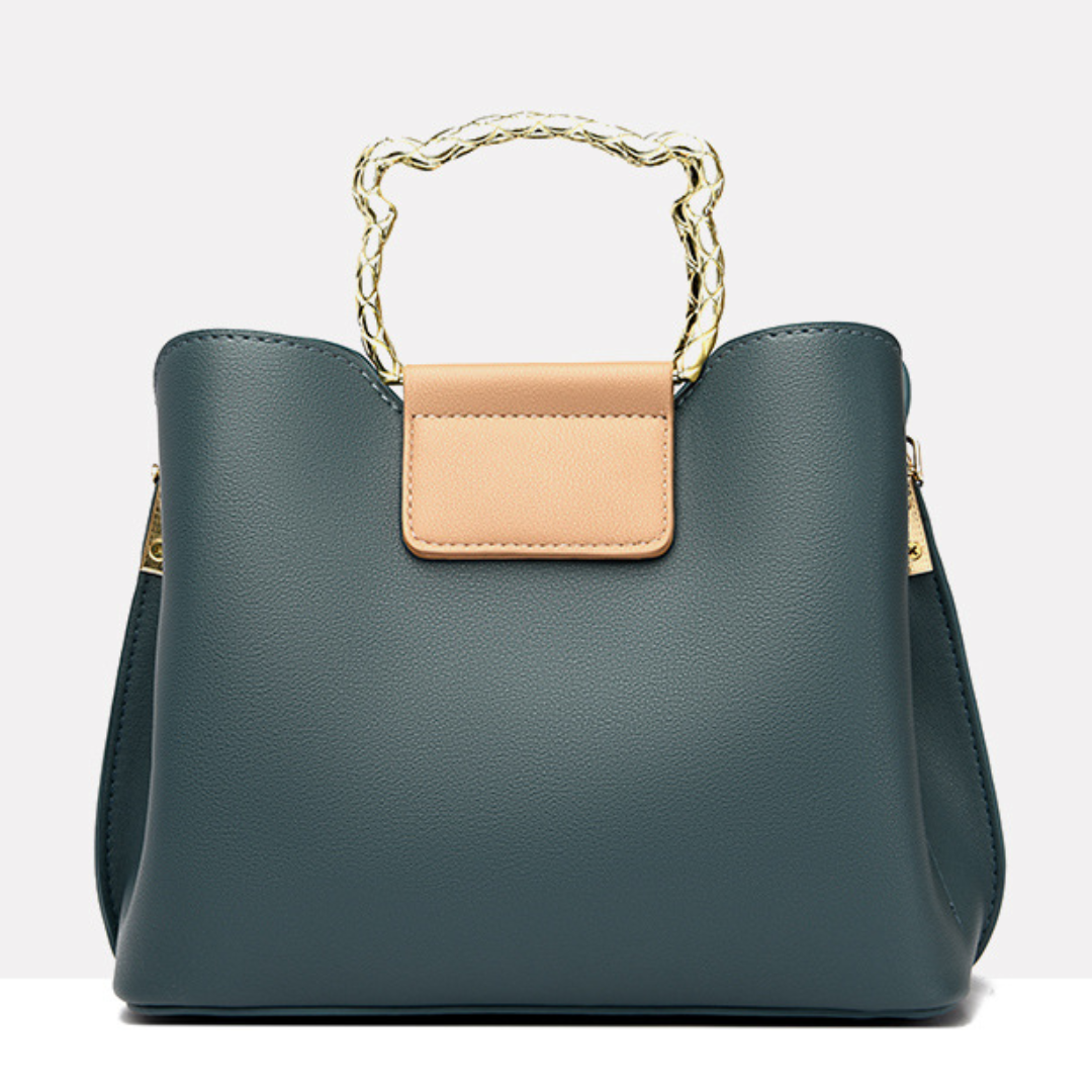 Vivid Edge Contrast Handbag