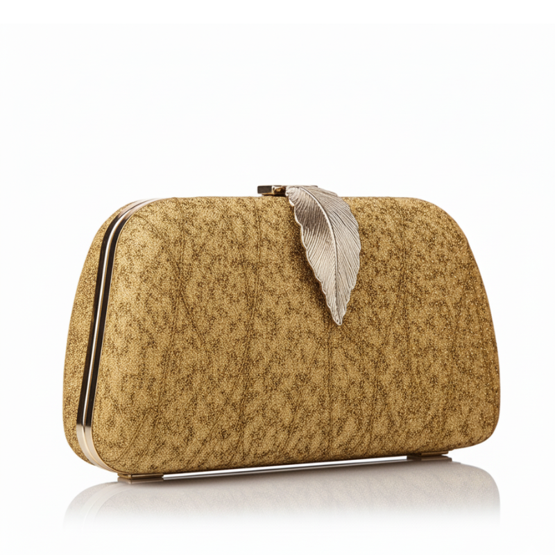 Luxe Shimmer Evening Clutch Bag