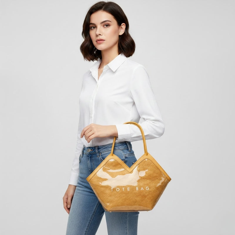 Astral Marque Sculpted Silhouette Luxe Tote Bag