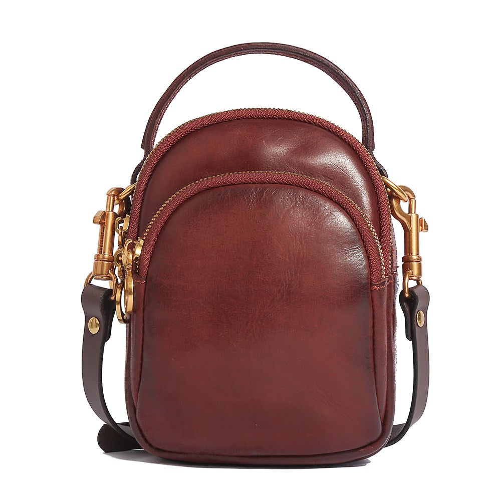 Cowhide Crossbody Bag