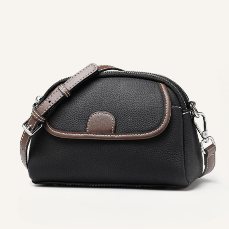 Luxe Crossbody Cowhide Mobile Bag