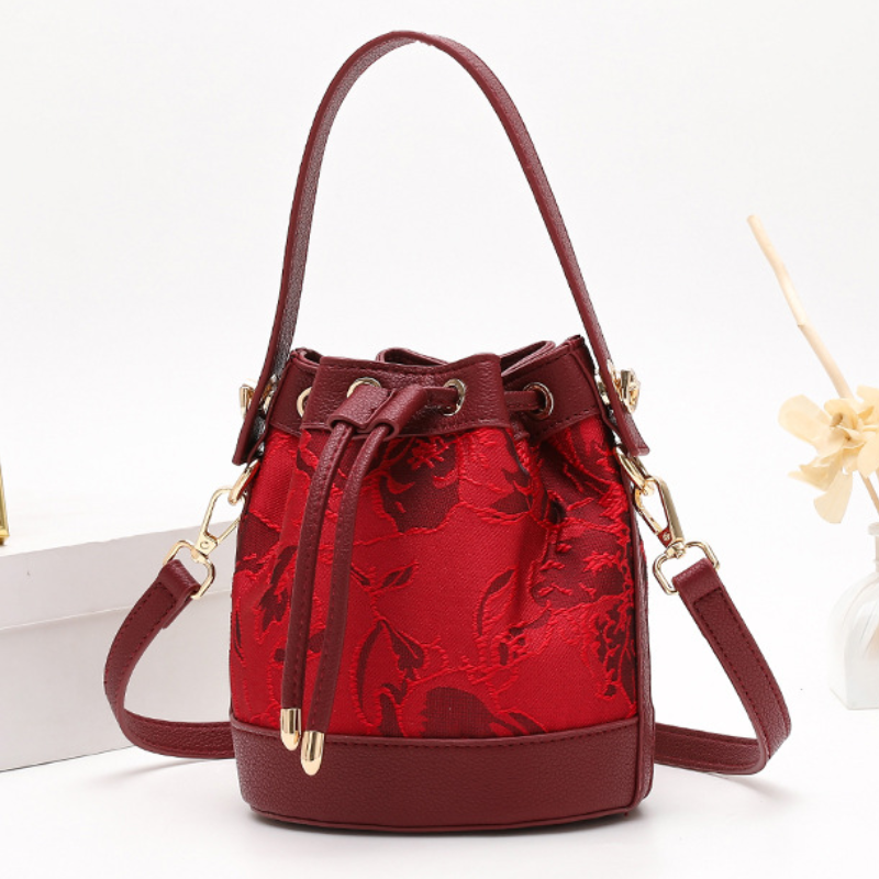 New Luxe Bloom Bucket Bag