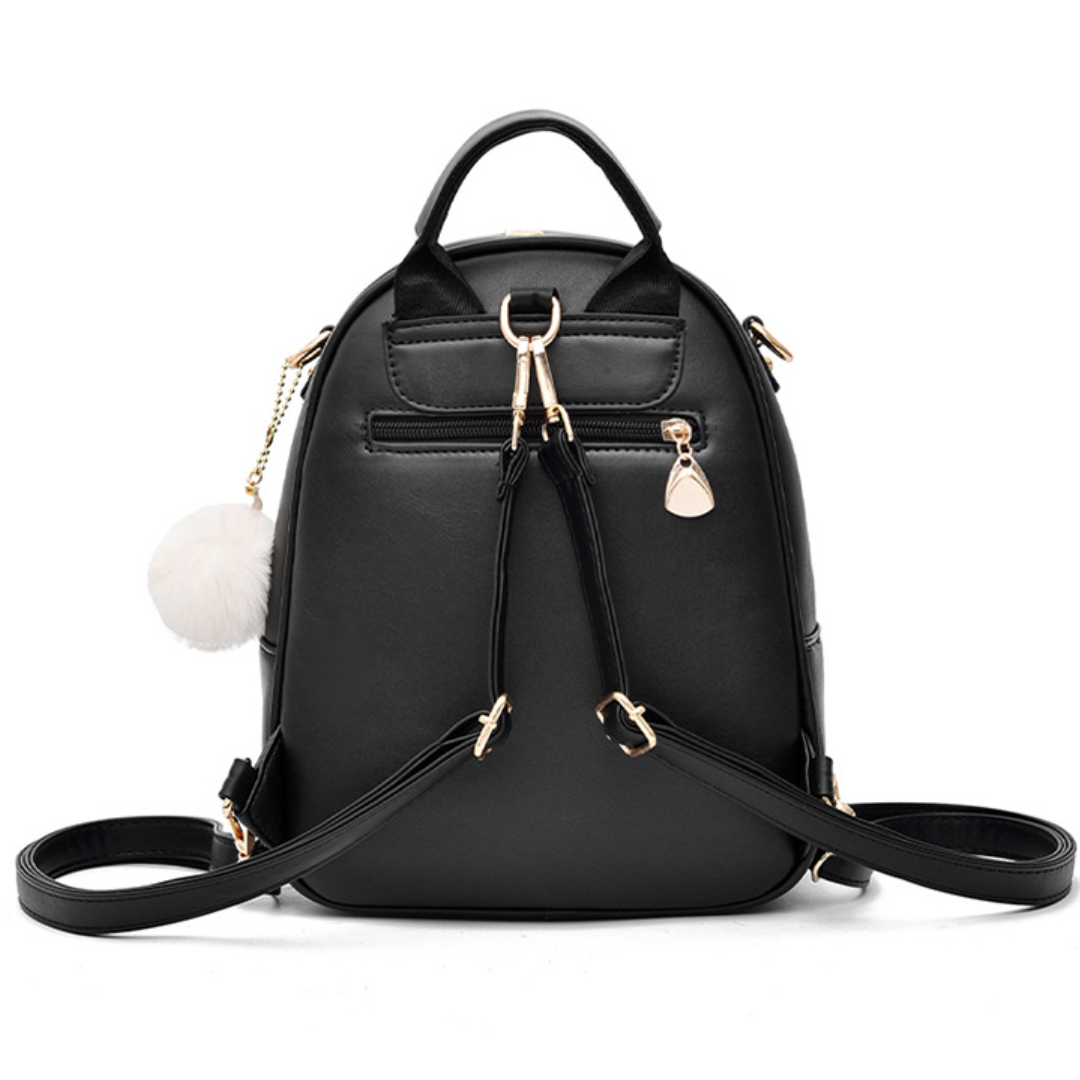 Trendy Soft Leather Backpack