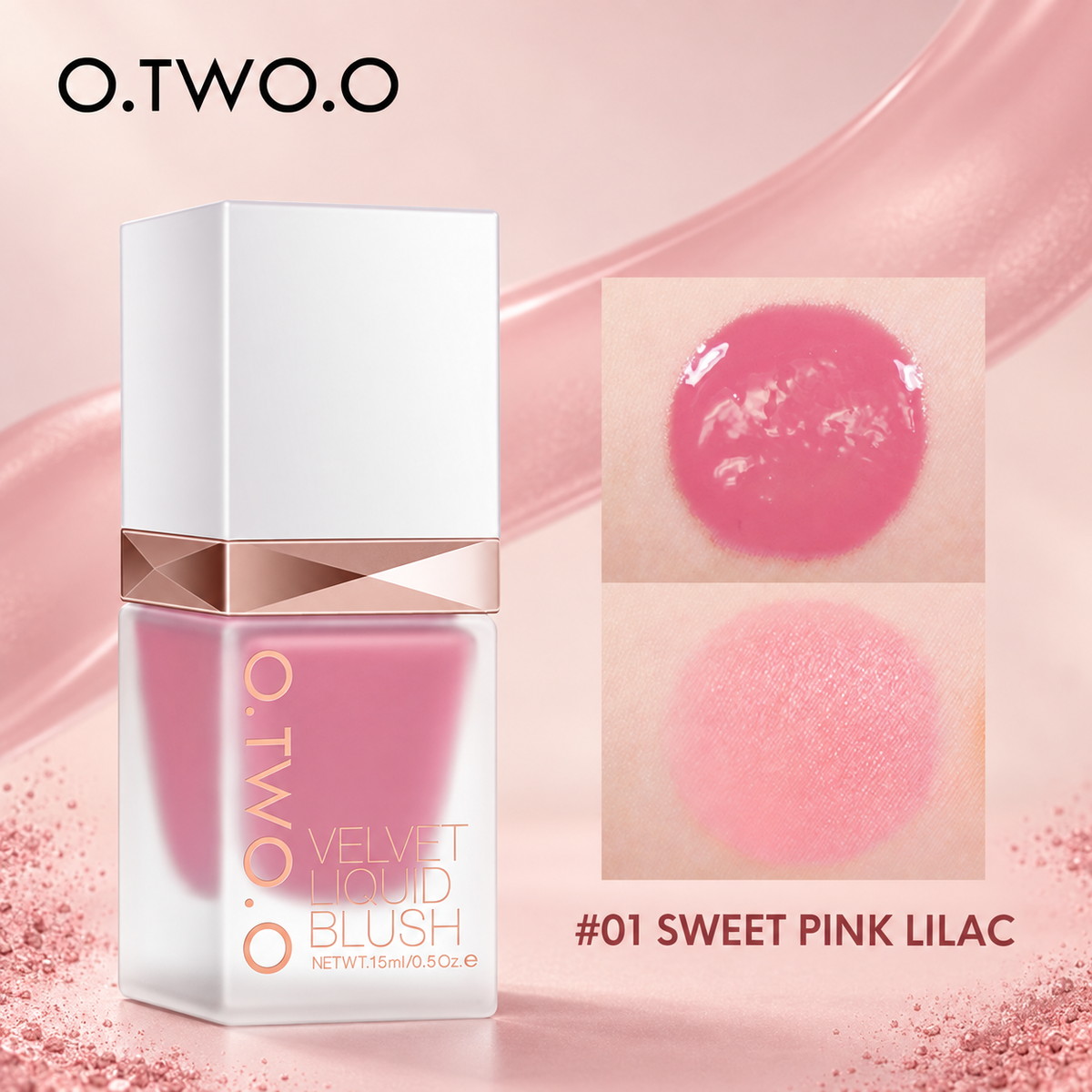 VelvetFlush Silky Liquid Blush