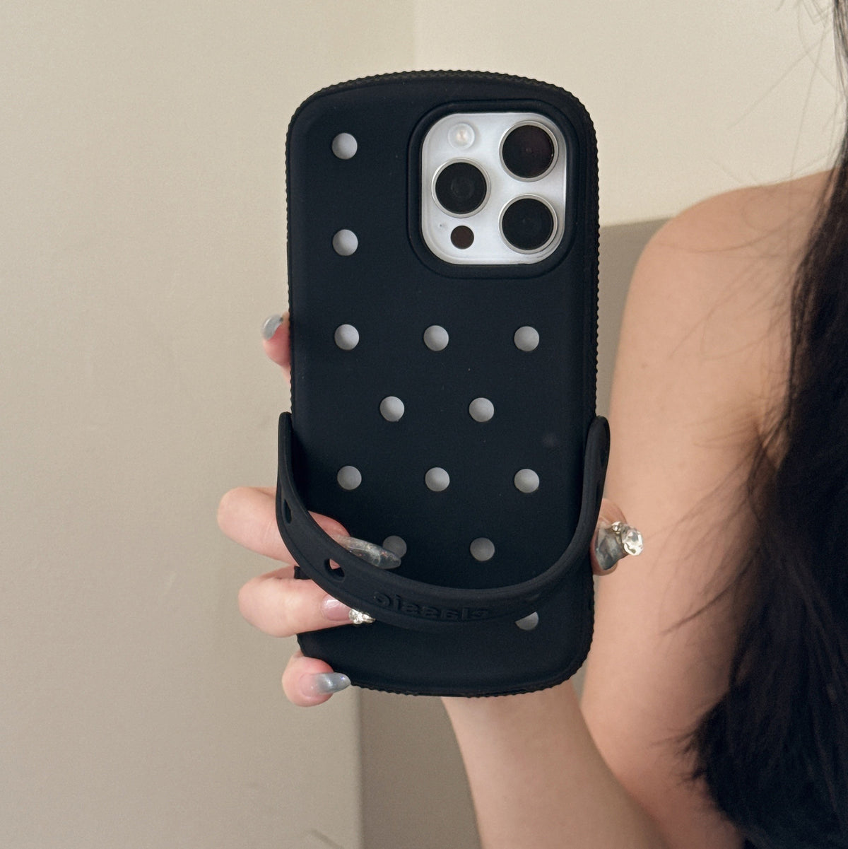 Perforated Minimalist Protective Case for iPhone