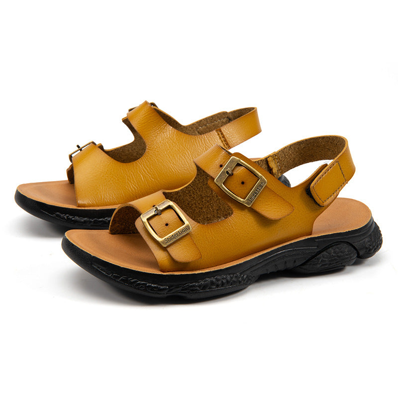 Premium Men's Adjustable Buckle Sandals