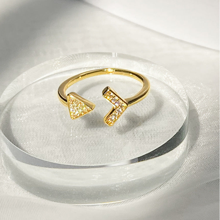 Auric Loop Retro Open Ring