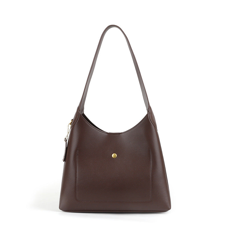 Smooth Curve Shoulder Bag