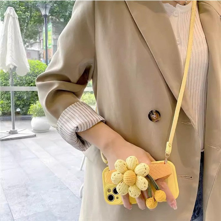 Flora Charm Wristband iPhone Case