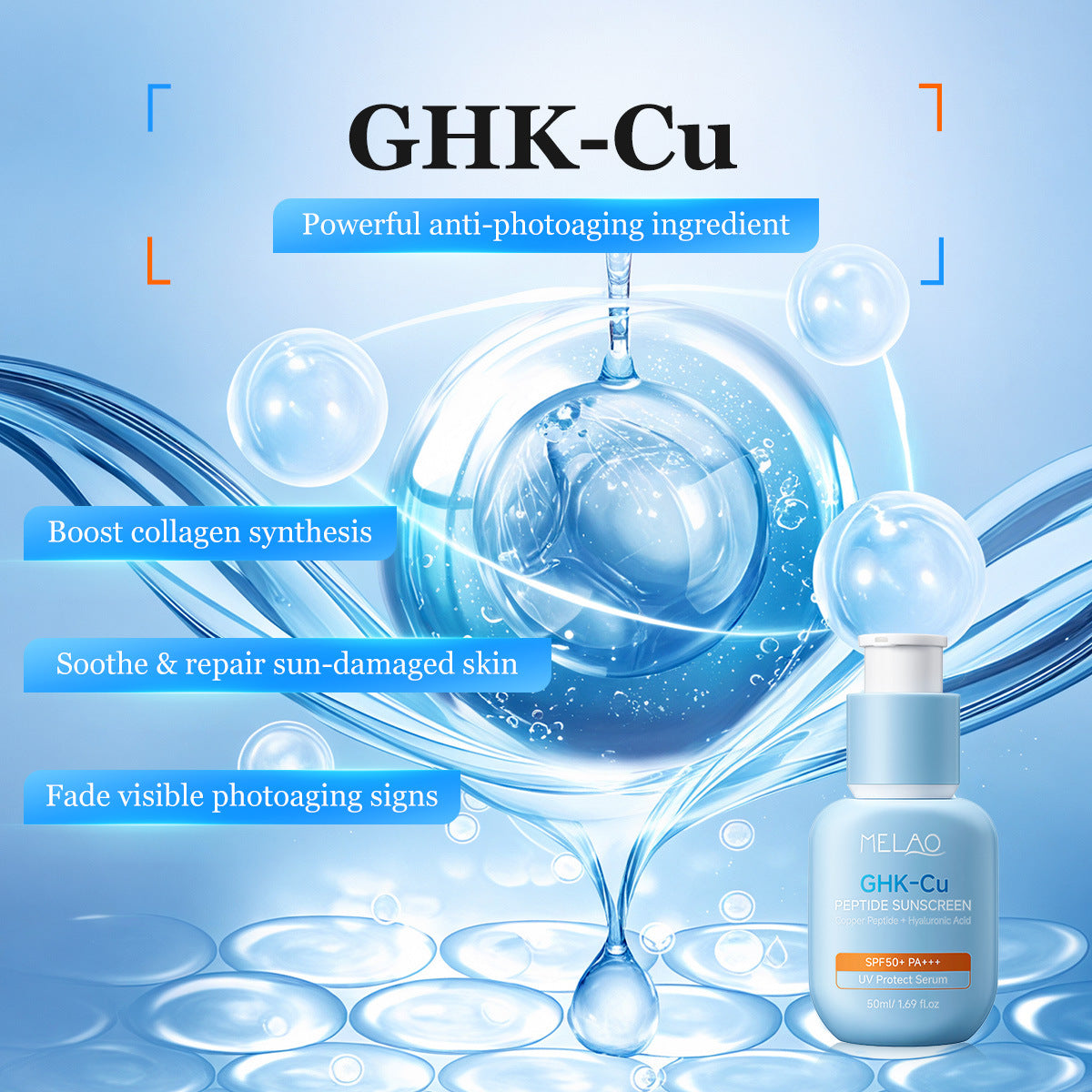 Peptide Hydrating Sunscreen Serum