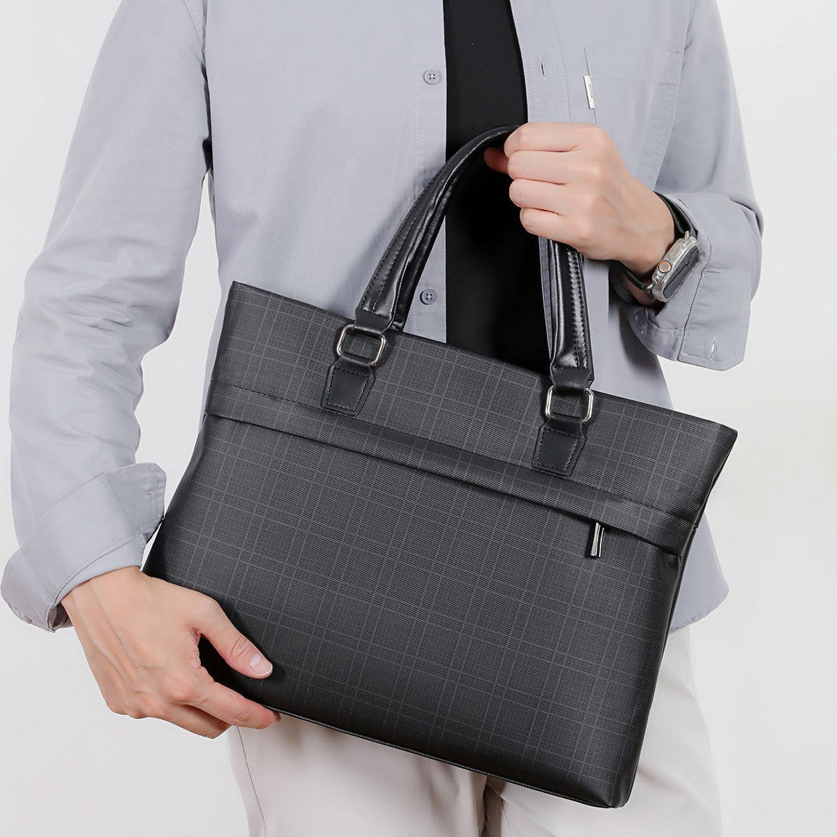 Men’s Business Horizontal Laptop Bag