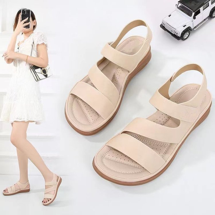 Triple Strap Comfort Sandals for Women