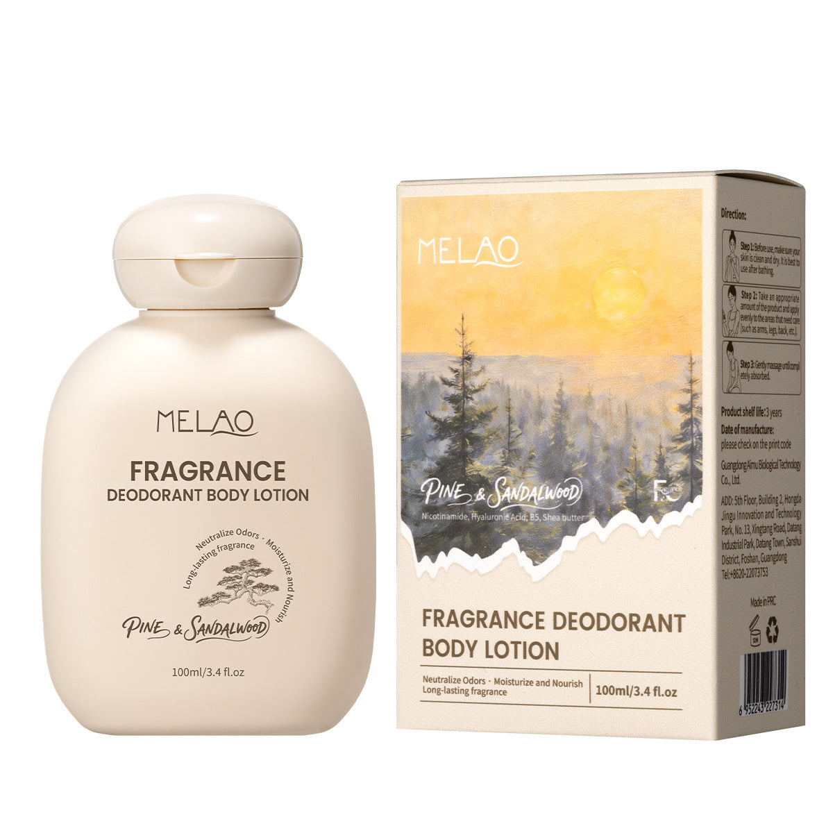 Fragrance Deodorant Body Lotion