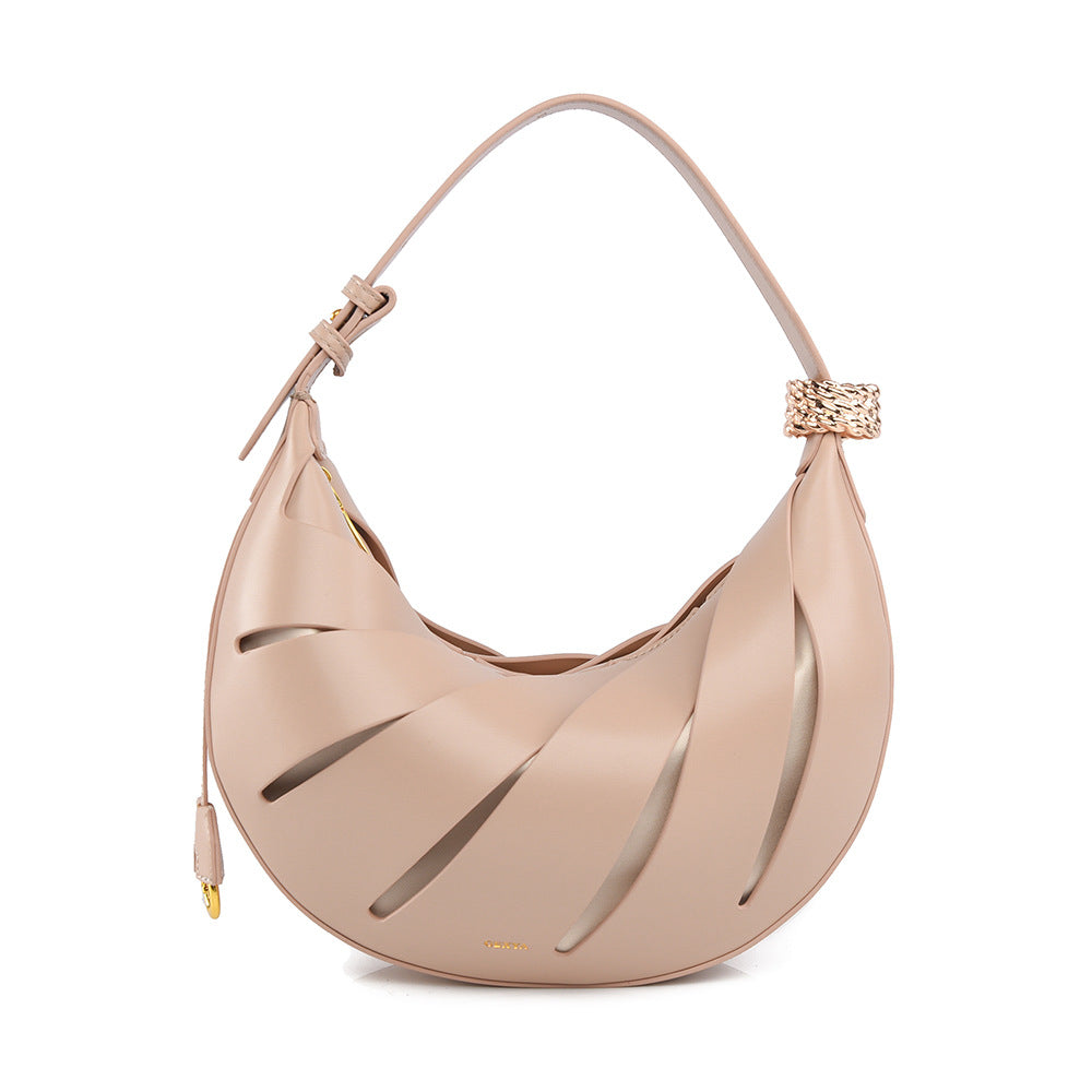Elegant Crescent Handbag For Women