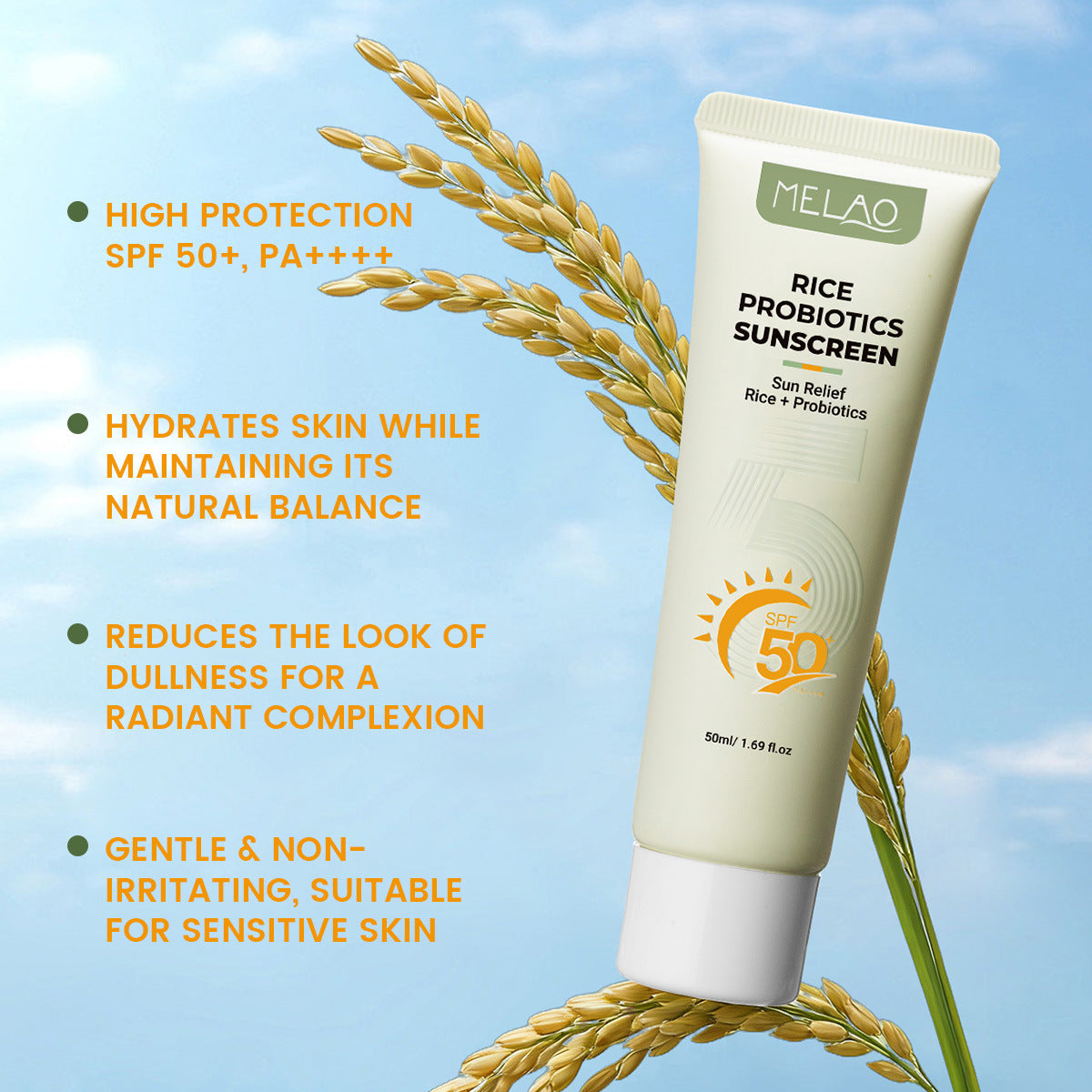 Rice Probiotic Sun Relief Lotion