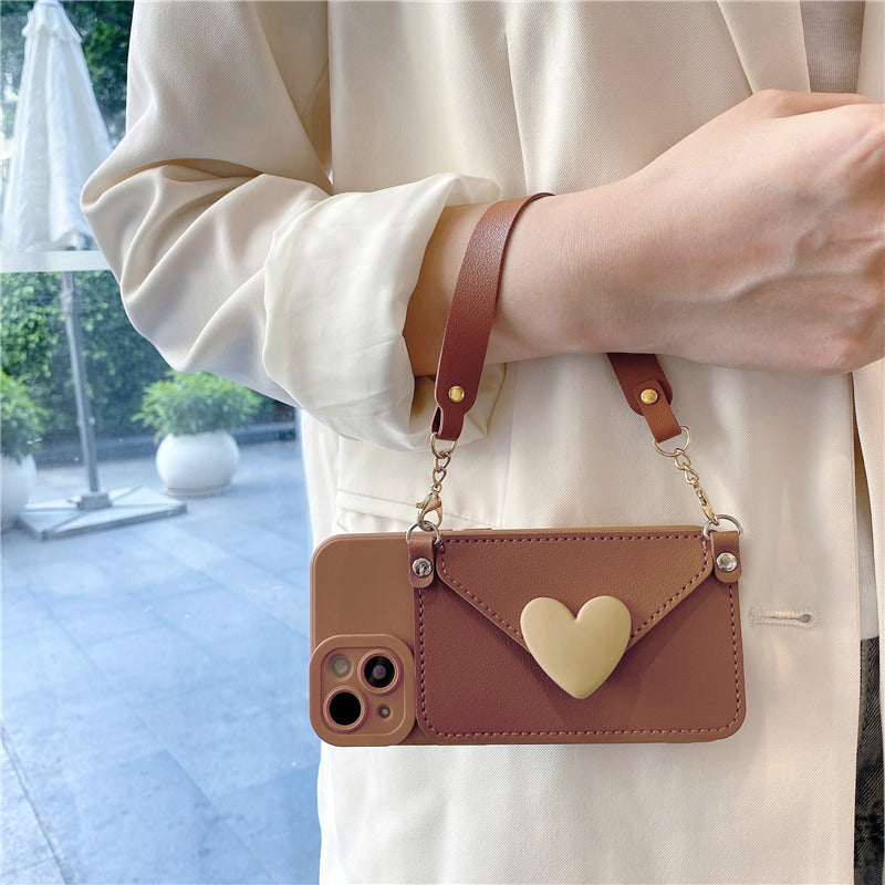 Lunara Heart Pocket iPhone Case