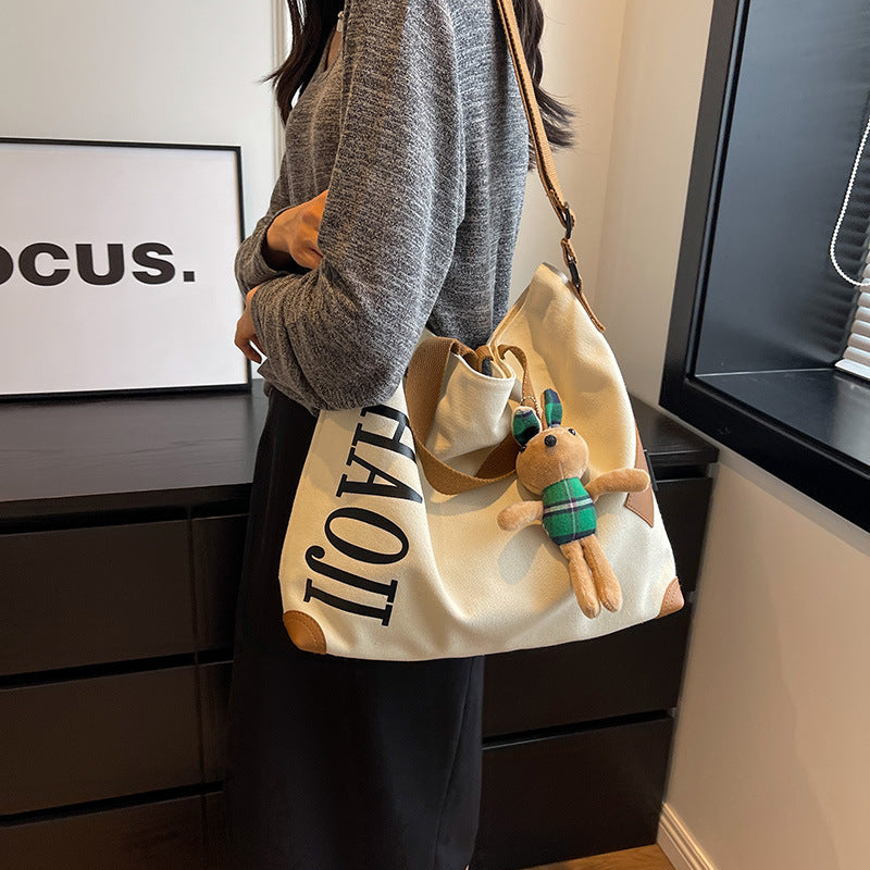 Casual Canvas Tote Bag