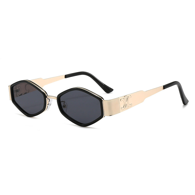 Gold Accent Women’s Sunglasses