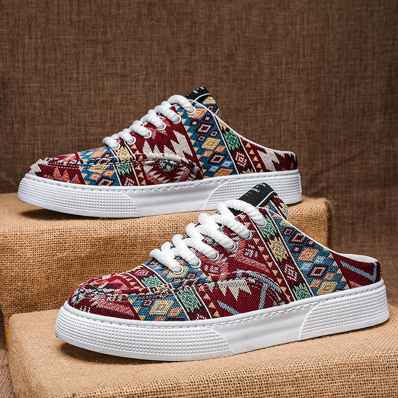 Heritage Weave Ethnic Sneakers