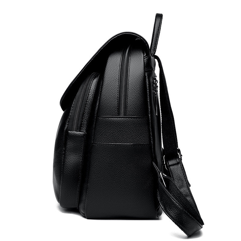 Women's Soft Leather Backpack