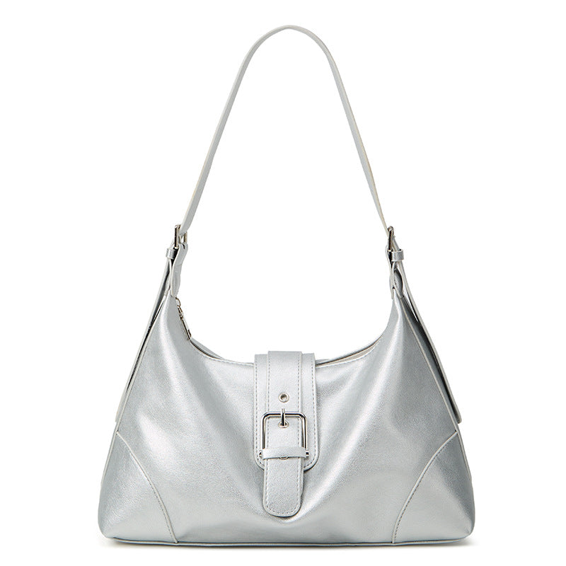 Cavelle Buckled Retro Shoulder Bag